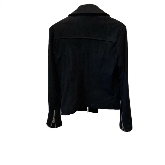 Forever 21 Zippered Black Lined Jacket - Picture 3 of 14